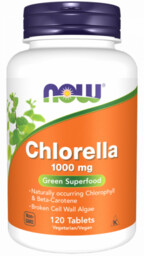 NOW FOODS Chlorella 1000 mg (120 tabl.)