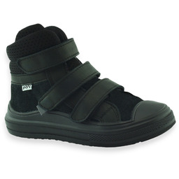 Dziecięce skórzane buty na rzep Bartek 14044305 Czarne