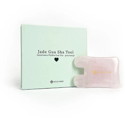 Kamień Gua Sha Jadeitowa płytka do masażu Acus