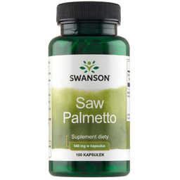 Swanson Saw Palmetto 540mg 100 kaps.
