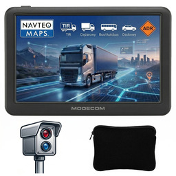 Nawigacja 7 cali Ciężarówki Modecom CX 7.4 Truck