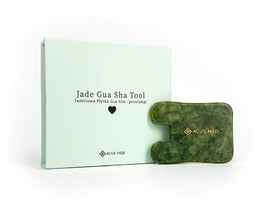 Kamień Gua Sha Jadeitowa płytka do masażu Acus