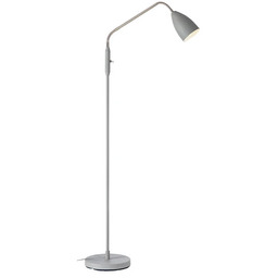 Patro LED Lampa Podłogowa 3-Step Grey Markslöjd, szary,