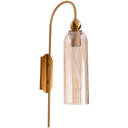 Szklana lampa ścienna Campanila W0332 Maxlight do sypialni