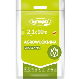 AGRIMPEX Agrowłóknina osłaniająca A0025 2.1 x 10 m