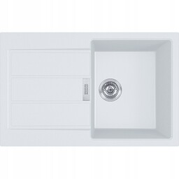 Zlewozmywak jednokomorowy Franke Sirius 2.0 granit biały