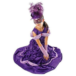 Strój Bella Lux 110/116 Fioletowa Księżniczka