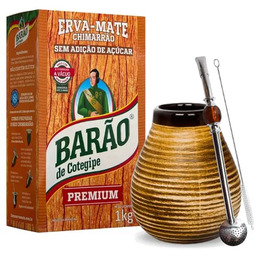 Zestaw Startowy Yerba Mate Premium Barao Chimarrao 1kg