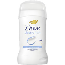 Dove Classic Fresh Antyperspirant w sztyfcie dla kobiet