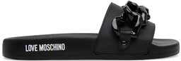 Klapki LOVE MOSCHINO JA28132G1MI17000 Czarny