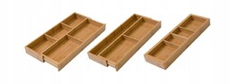 Wkład organizer bambusowy regulowany L500 150-256x472
