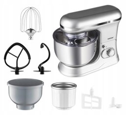 Zelmer ZKR1360 Robot kuchenny mikser Planetarny 1200W srebrno-szary