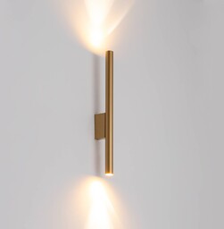 Nowodvorski Lighting Kinkiet Laser, złoty, metal, wysokość 40