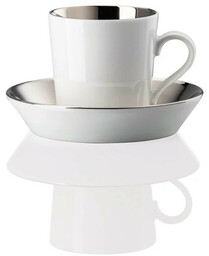 Arzberg Porcelain Filiżanka do espresso ze spodkiem Tric