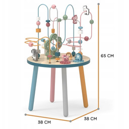 Viga 44033 PolarB stolik z labiryntem przestrzennym Klocki