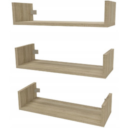 Półka wisząca ścienna do salonu na książki zabawki