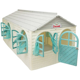 domek dla dzieci Doloni 129x256 cm biało-miętowy
