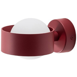 Kinkiet Mado Argon, możliwość ściemniania, czerwony, salon /