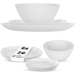 Zestaw obiadowy Regno salaterka 20 cm + talerz