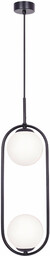 Wisząca lampa kulista Parva K-5101 Kaja szklana biała