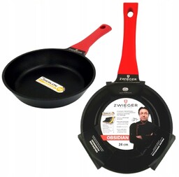 Patelnia Zwieger Obsidian 24 CM Indukcja Non Stick