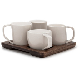 Zestaw filiżanek degustacyjnych Espro 4x295 ml - Szary