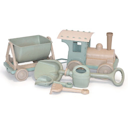 zabawki do piaskownicy Pociąg Plus pastelowy