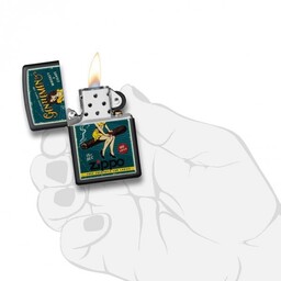 Zippo Zapalniczka Cygaro i Dziewczyna