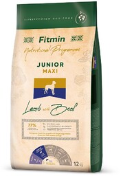 FITMIN Maxi Junior Lamb&Beef 12kg