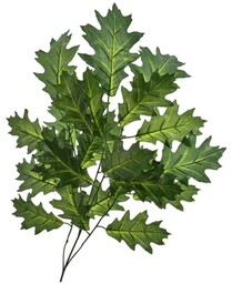 LIŚĆ DĘBU GAŁĄZKA 75 CM