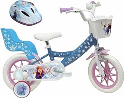 Disney Rower dziecięcy 12'' Frozen wyposażony w 1