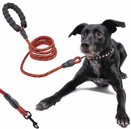 Ikonka Smycz dla psa treningowa na lince wytrzymała