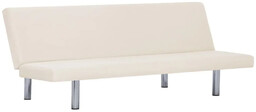 Elior Sofa minimalistyczna Melwin 2X kremowa