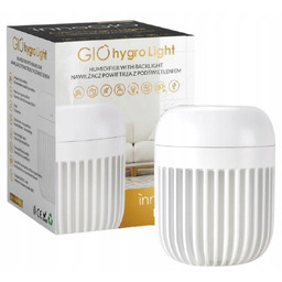 Nawilżacz Powietrza Ultradźwiękowy Mini Biurkowy Lampka Nocna Led