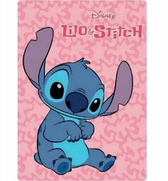 Koc Kocyk Polarowy Lilo I Stitch 100X140 Cm