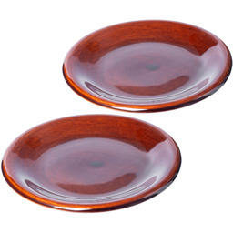 Talerz kamionkowy mały Olympia 19 cm, 2 szt.