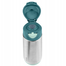 B.box Bidon Stalowy Termobutelka Izolacja Uchwyt Sport Silikonowa