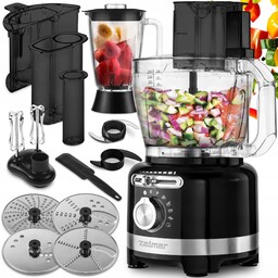 Robot Kuchenny Wielofunkcyjny Zelmer Blender Mikser Rozdrabnianie Siekanie