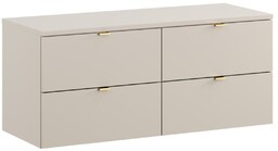 Szafka umywalkowa 120 cm z blatem zestaw kaszmir