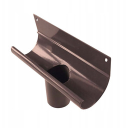 Lej Spustowy Do Rynny R50 Renoplast Brązowy Ral