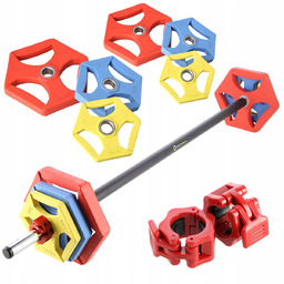 Sztanga Fitness do Body 20kg Hms do Treningu