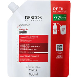 Vichy Dercos szmpon wzmacniający włosy REFILL 400 ml