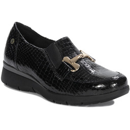 Maciejka Półbuty Damskie Skórzane Lakierowane Czarne-36