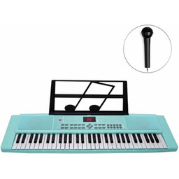MUSICMATE Keyboard MM-04 Keydeluxe Turkusowy
