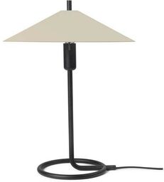 Ferm Living - Filo Lampa Stołowa Square Black/Cashmere