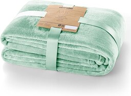 DecoKing Koc 200x220 cm narzuta mikrofibra plusz miękki