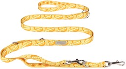 AMIPLAY Smycz regulowana 8in1 BeHappy M Banana