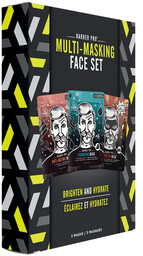Barber Pro Multi-masking face set - Zestaw regeneracyjno