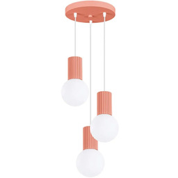 Lumes Industrialny potrójny żyrandol - K600-Buble