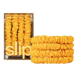 Slip Pure Silk Skinny Scrunchies Golden Gumka